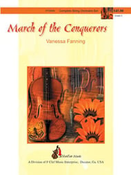 March of the Conquerors Orchestra sheet music cover